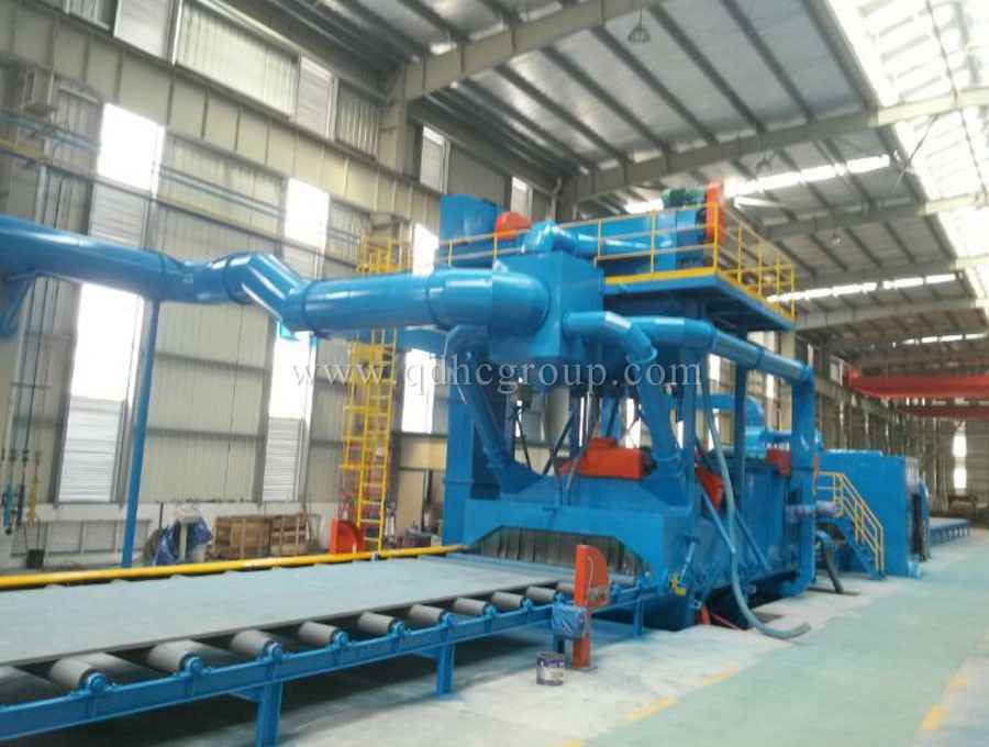 Steel Plate/H Beam Shot Blasting Machine