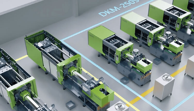 永信贵宾会217智能注塑生产线